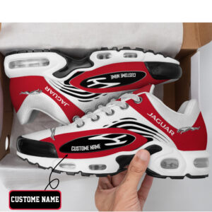 Jaguar Flame Edition Custom Name Air Max Shoes Air Cushion Sneakers