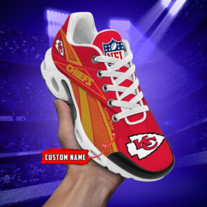Kansas City Chiefs Custom Name Air Max Shoes Air Cushion Sneakers
