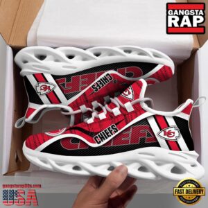 Kansas City Chiefs National Football League Clunky Air Max Shoes Air Cushion Sneakers Gift For Fans