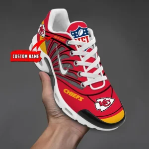 Kansas City Chiefs Personalized Name Team Mix Colors Sport Team Air Max Shoes Air Cushion Sneakers 860ti-9921