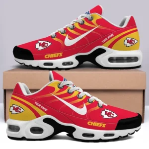 Kansas City Chiefs Personalized Name Team Mix Colors V3 Shoes Air Cushion Sneakers