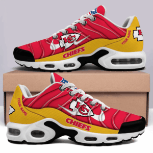 Kansas City Chiefs Personalized Name Team Mix Colors V4 Shoes Air Cushion Sneakers