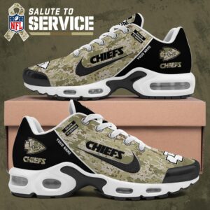 Kansas City Chiefs Shoes 2025 Version Custom Name, Camouflage Shoes Ph586