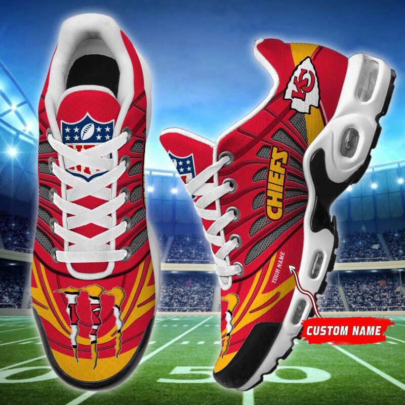 Kansas City Chiefs Shoes Air Cushion Sneakers 1 Kansas City Chiefs Shoes Air Cushion Sneakers