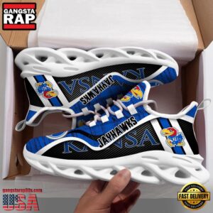 Kansas Jayhawks NCAA Clunky Air Max Shoes Air Cushion Sneakers