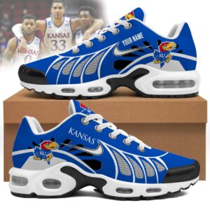 Kansas Jayhawks Personalized Air Max Shoes