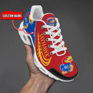 Kansas Jayhawks Air Max Plus Shoes Sneakers For Men And Women