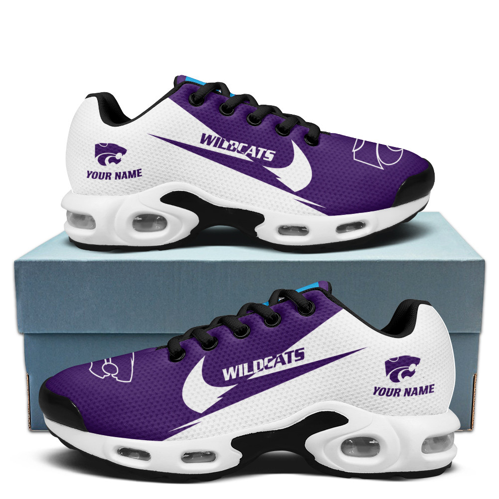 Kansas State Wildcats Personalized Name Team Logo Wings Of God Pattern Air Max Shoes Air Cushion Sneakers 1 Kansas State Wildcats Personalized Name Team Logo Wings Of God Pattern Air Max Shoes Air Cushion Sneakers