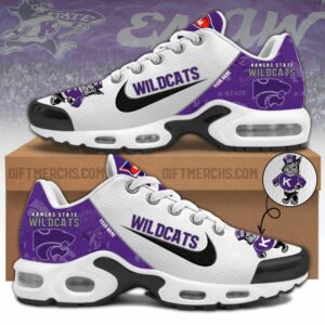 Kansas State Wildcats Shoes 2025 Version Custom Name, Shoes For Sport Fan, Sport Gifts Ph270