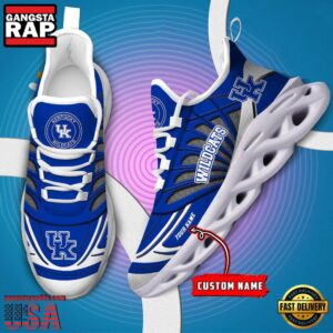 NCAA Kentucky Wildcats Custom Name Air Max Shoes Air Cushion Sneakers