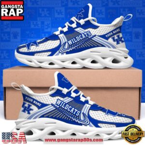 Kentucky Wildcats Custom Name Clunky Sneaker Max Soul Shoes