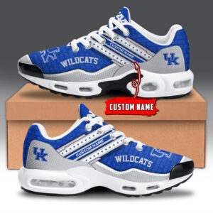 Kentucky Wildcats Personalized Name Team Logo Mix Colors Star Line Shoes Air Cushion Sneakers