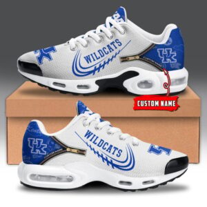 Kentucky Wildcats Personalized Name Team Logo Mix Colors Zipped Line Air Max Shoes Air Cushion Sneakers