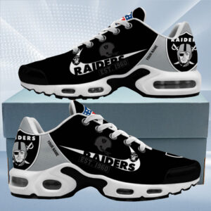 Las Vegas Raiders Est. Custom Name Air Max Shoes Air Cushion Sneakers