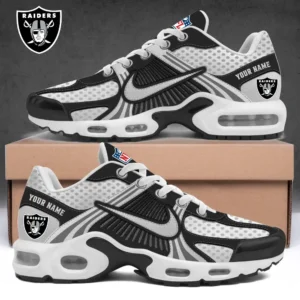 Las Vegas Raiders New Air Max Plus Shoes Air Cushion Sneaker 158bs-2932