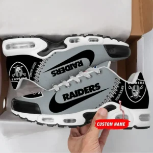 Las Vegas Raiders New Air Max Plus Shoes Air Cushion Sneaker 252lt-5373