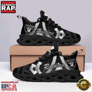 National Football League Las Vegas Raiders Air Max Shoes Air Cushion Sneakers