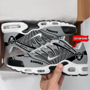 Las Vegas Raiders Personalized Name Team Mix Colors Sport Team Air Max Shoes Air Cushion Sneakers 218mb-5157