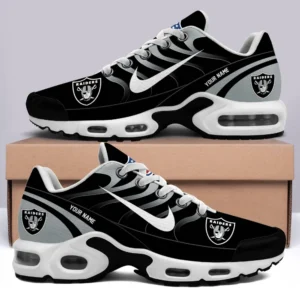 Las Vegas Raiders Personalized Name Team Mix Colors V3 Air Max Shoes Air Cushion Sneakers