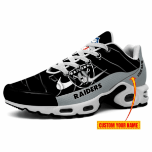 Las Vegas Raiders Personalized Name Team Mix Colors V4 Air Max Shoes Air Cushion Sneakers