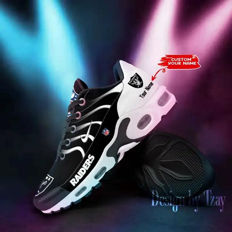 Las Vegas Raiders Personalized New Air Max Plus Shoes Air Cushion Sneaker Dv1 823ri-8007 1 Las Vegas Raiders Personalized New Air Max Plus Shoes Air Cushion Sneaker Dv1 823ri-8007