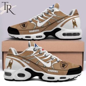 Las Vegas Raiders Salute To Service Personalized Air Max Shoes Air Cushion Sneakers