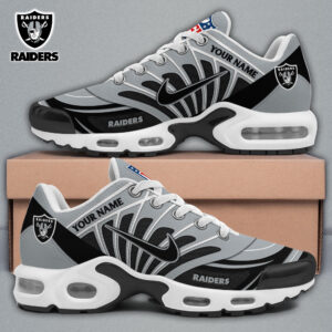 Las Vegas Raiders Shoes 2025 Versions Custom Your Name 921