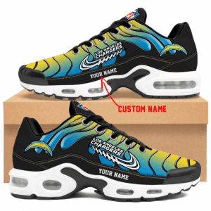 Los Angeles Chargers Personalized Air Max Shoes Td