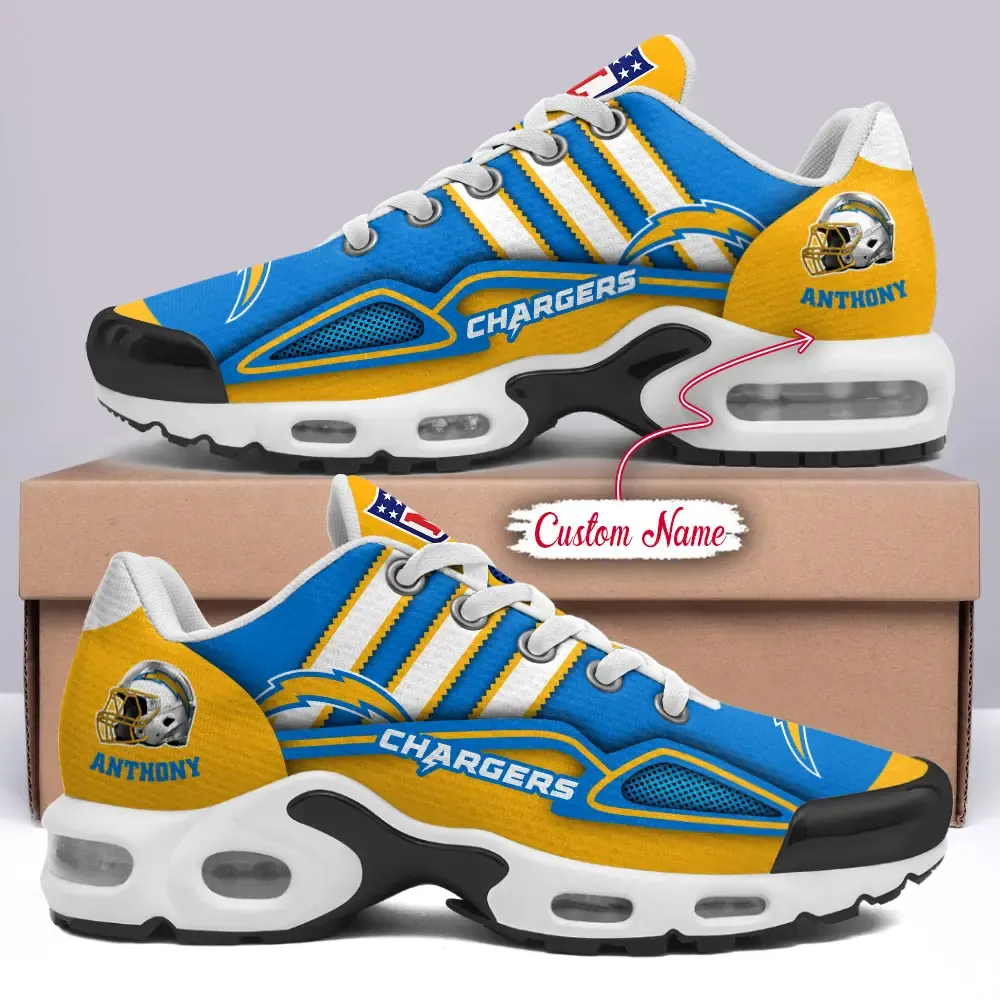 Los Angeles Chargers Personalized New Air Max Plus Shoes Air Cushion Sneaker 202um-5671 1 Los Angeles Chargers Personalized New Air Max Plus Shoes Air Cushion Sneaker 202um-5671