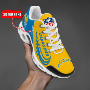 Los Angeles Chargers Personalized Air Max Shoes Air Cushion Sneakers