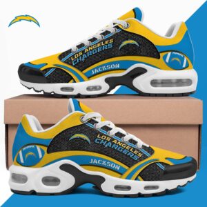 Los Angeles Chargers Team Shoes 2025 Version Custom Name 889