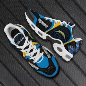 Los Angeles Chargers Shoes 2025 Version Personalized Your Name 863