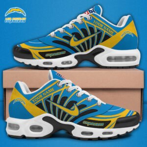Los Angeles Chargers Shoes 2025 Versions Custom Your Name 921