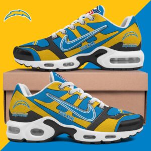 Los Angeles Chargers Shoes Custom Your Name