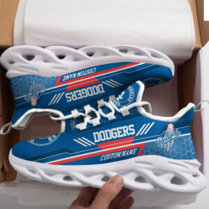 Los Angeles Dodgers Custom Personalized Max Soul Sneakers Running Sports Shoes
