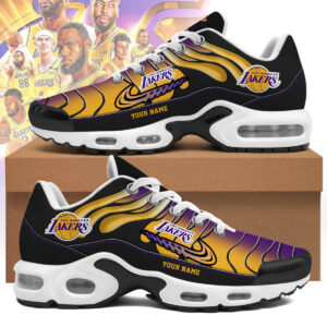 Los Angeles Lakers Personalized Air Max Shoes