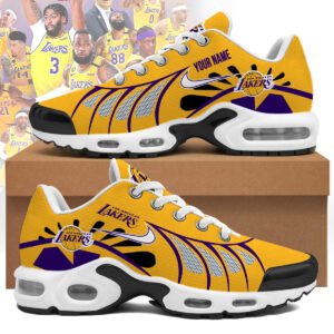 Los Angeles Lakers Personalized Air Max Shoes