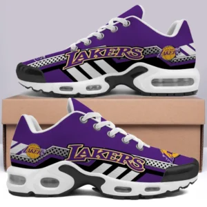 Los Angeles Lakers Personalized Name Team Mix Colors Sport Team Air Max Shoes Air Cushion Sneakers 826px-5509