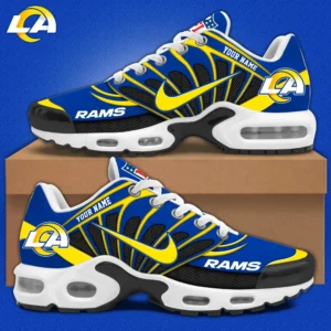 Los Angeles Rams New Air Max Plus Shoes Air Cushion Sneaker 691hi-9683