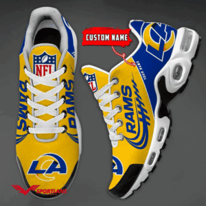 Los Angeles Rams Personalized Shoes Air Cushion Sneakers Dttns