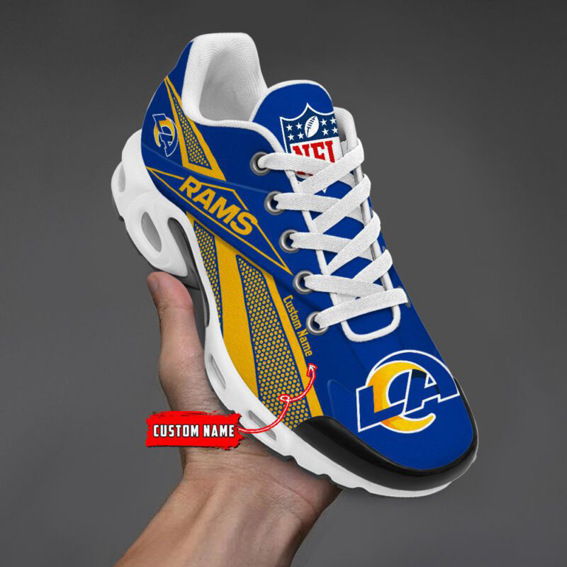 Los Angeles Rams Premium Shoes Air Cushion Sneakers 1 Los Angeles Rams Premium Shoes Air Cushion Sneakers