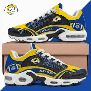 Los Angeles Rams Team Shoes 2025 Version Custom Name 889
