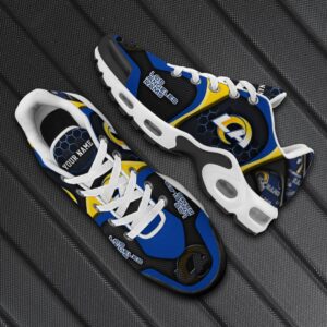 Los Angeles Rams Shoes 2025 Version Personalized Your Name 863