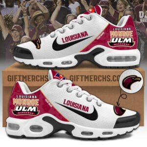 Louisiana Monroe Warhawks Shoes 2025 Version Custom Name, Shoes For Sport Fan, Sport Gifts Ph270