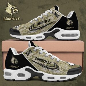 Louisville Cardinals Shoes 2025 Version Custom Name, Camouflage Shoes, Gifts For Football Lovers