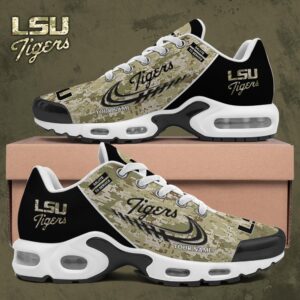 Lsu Tigers Shoes 2025 Version Custom Name, Camouflage Shoes, Gifts For Football Lovers Ph636