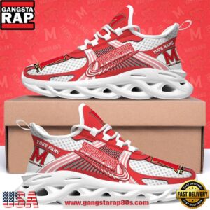 Maryland Terrapins Personalized Clunky Sneaker Max Soul Shoes