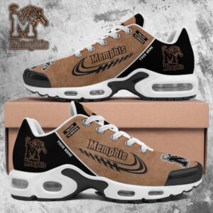 Memphis Tigers Shoes 2025 Version Custom Name, Shoes For Football Fans, Fan Gifts Ph637