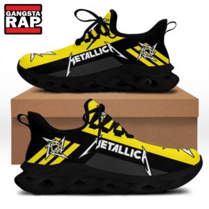 Metallica Music Fan Lover Air Max Shoes Air Cushion Sneakers