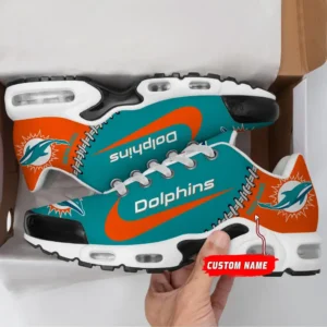 Miami Dolphins New Air Max Plus Shoes Air Cushion Sneaker 596ua-9751